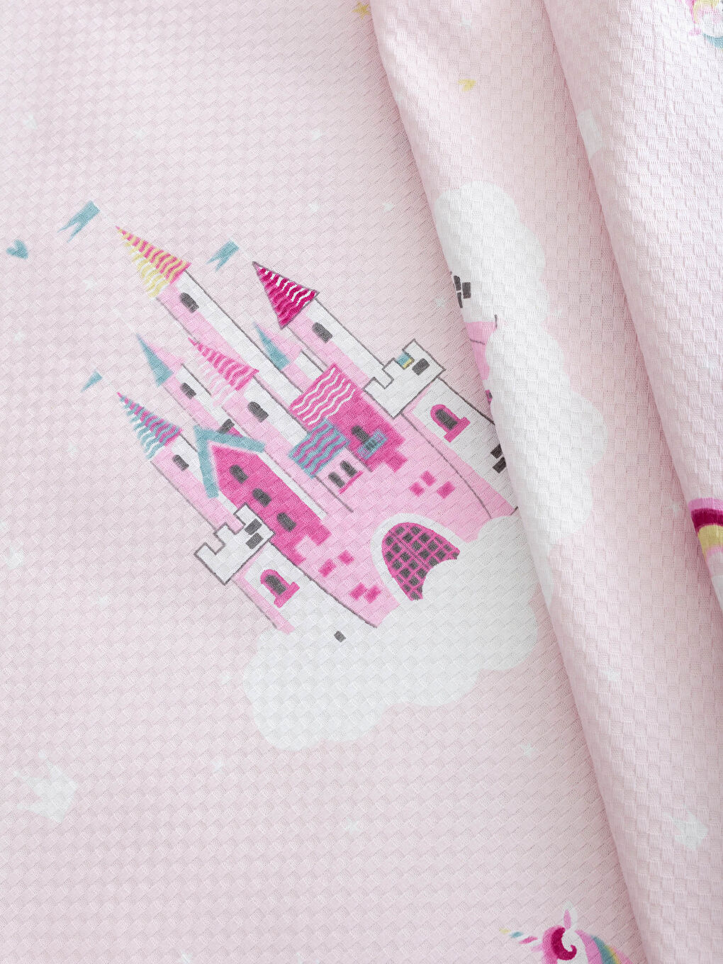 Printed Girl's Pique Set-4