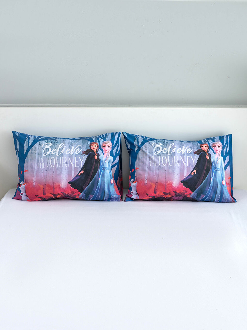 Frozen Licensed Woven Pillow Case 2 in 1 50x70 Cm-1