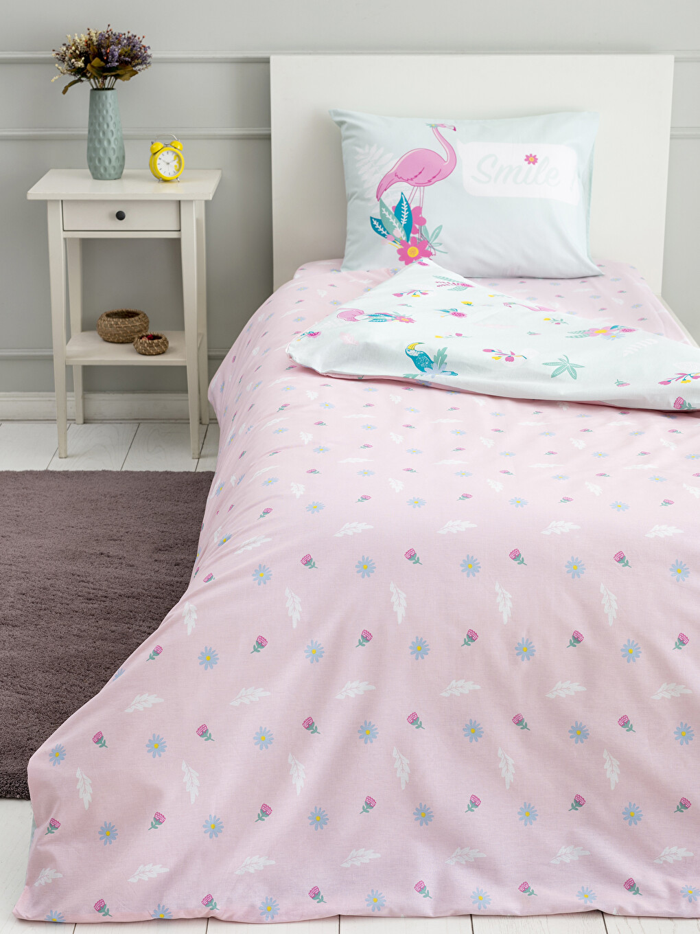 Tropical Patterned Reversible Kids Cover Set-1