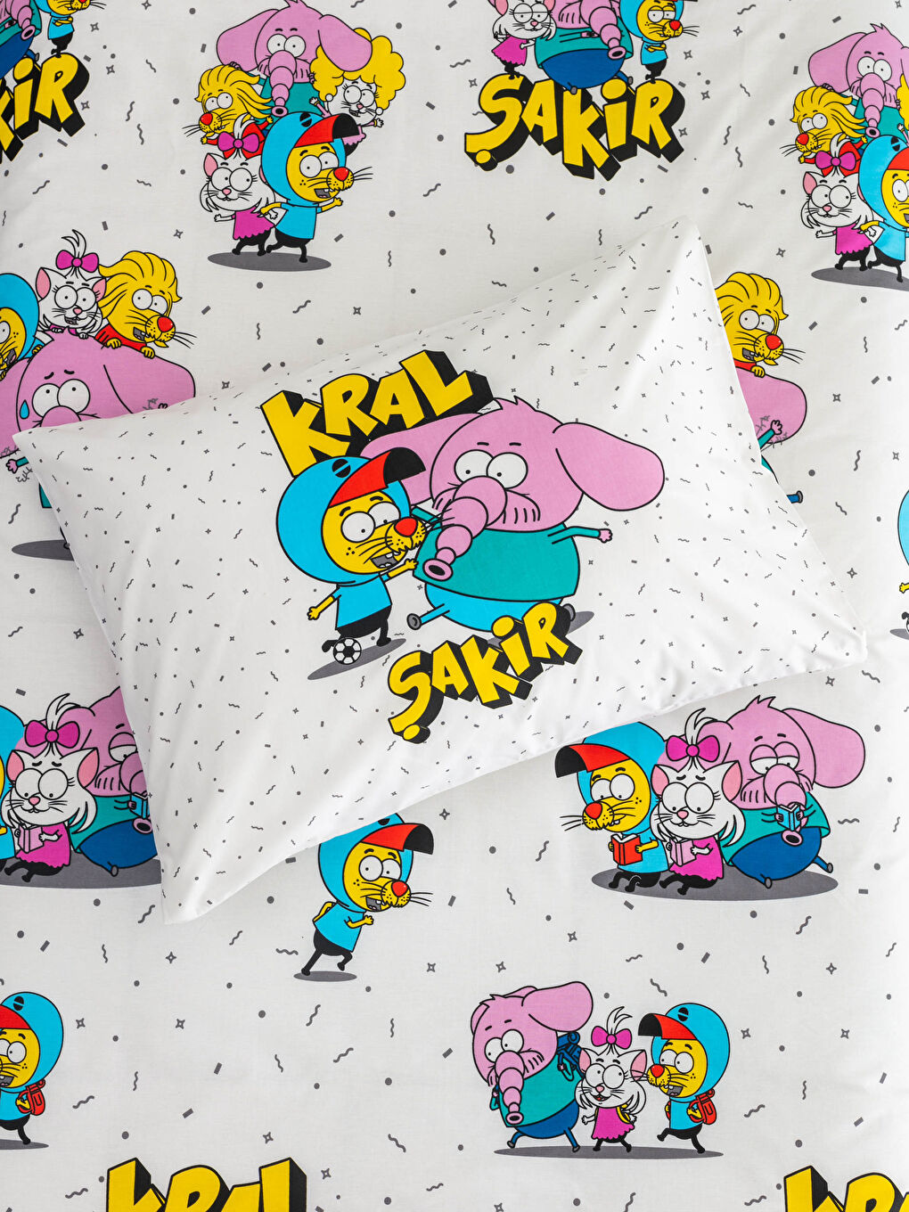 مجموعة أغطية لحاف للأطفال المرخصة من كرال شاكر-1