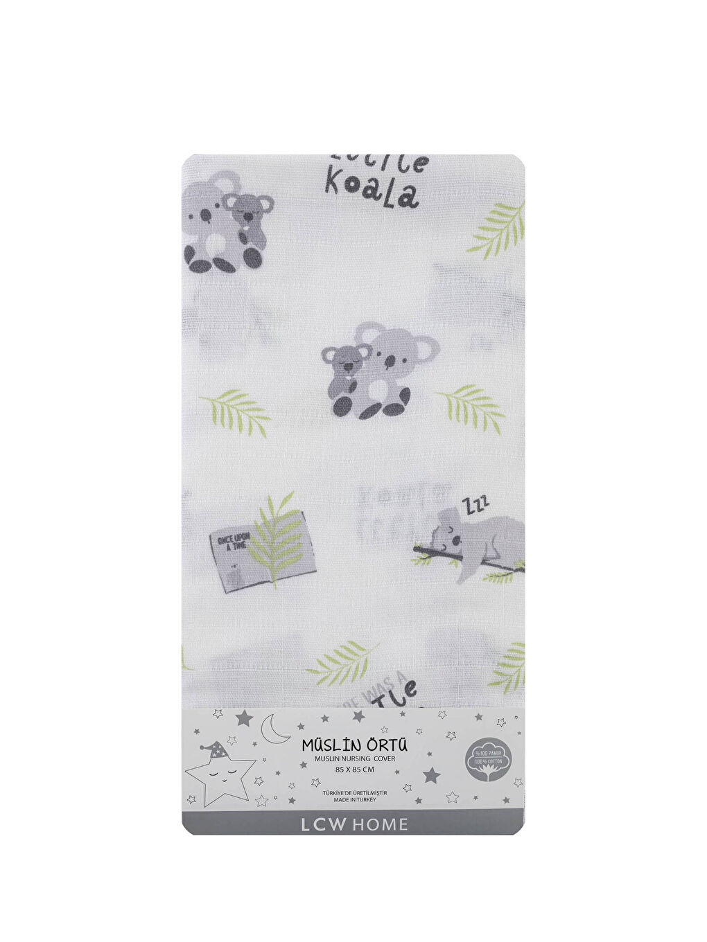 Муслиновое одеяло для мальчика с рисунком 85x85 см-3