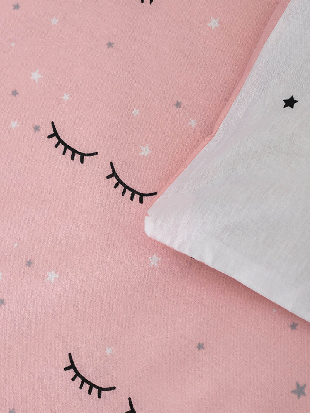 Double-Sided Patterned Woven Girl's Duvet Cover Set-5