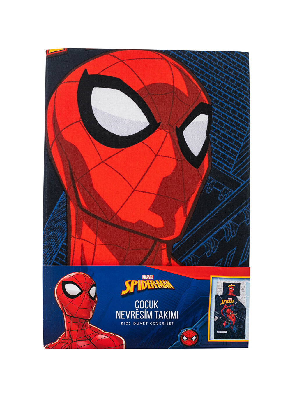 LCW HOME Spiderman Licensed Woven Kids Duvet Cover Set -S1AJ77Z4-LSJ