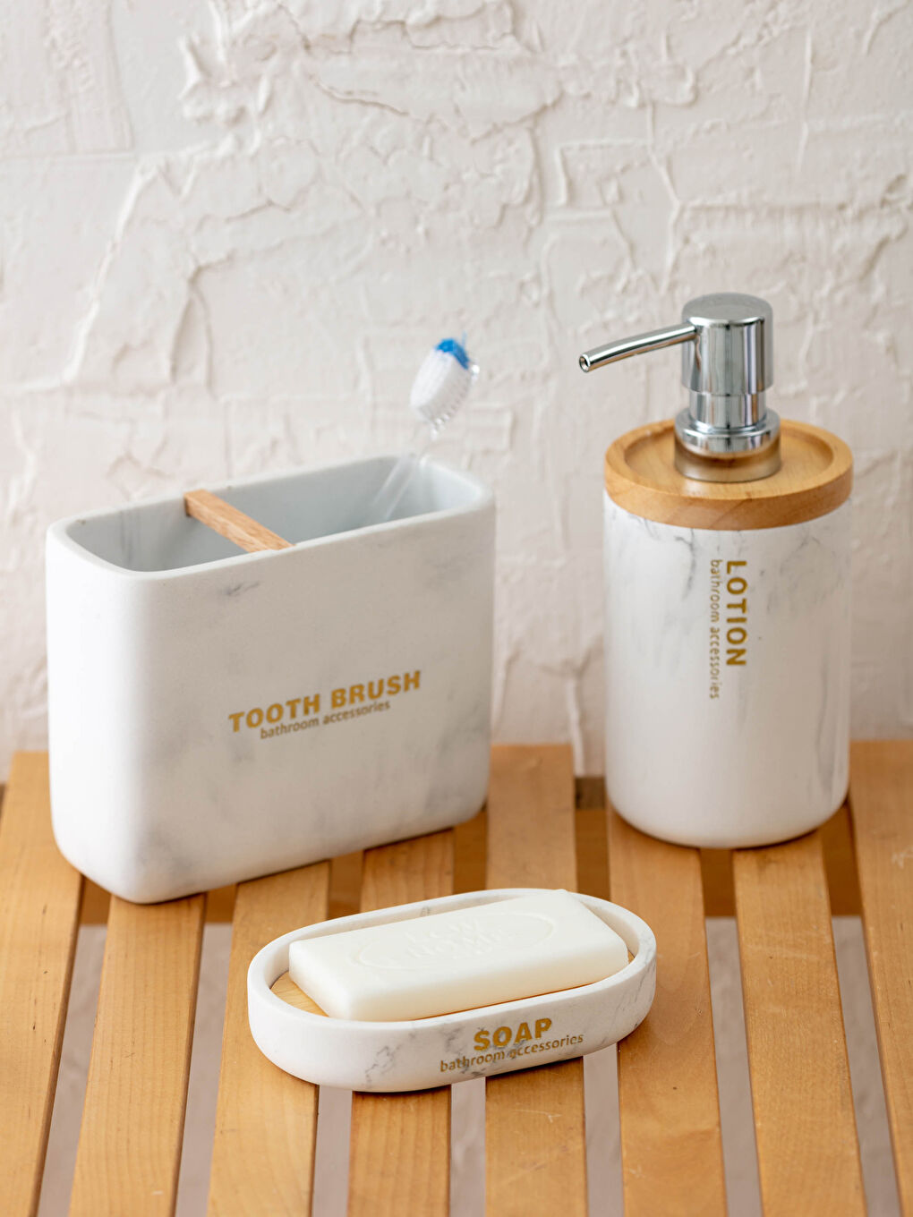 Porcelain Liquid Soap Dispenser 7x17 Cm-4