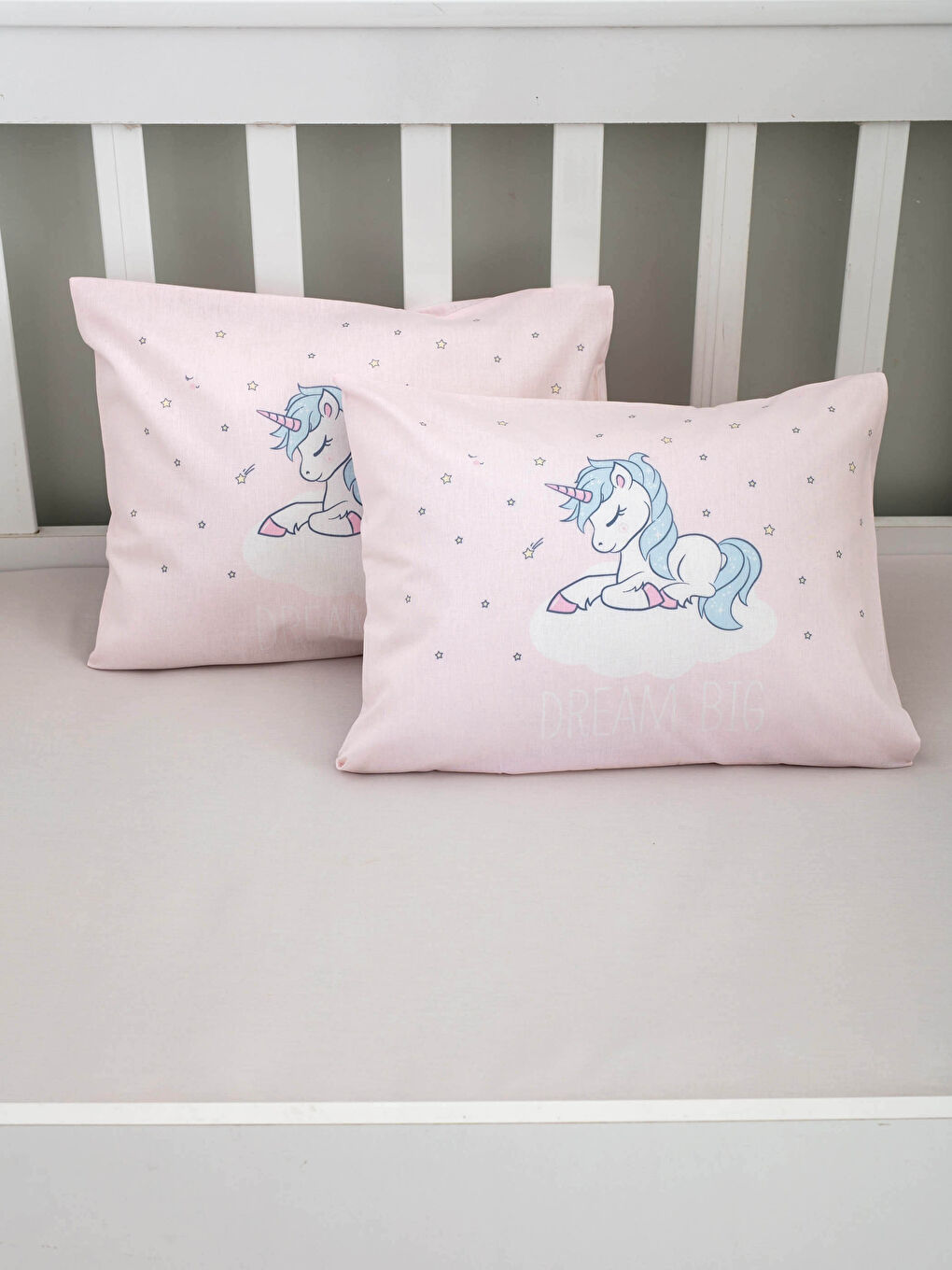 غطاء وسادة أطفال بناتي منسوج ومطبوع عبوة من قطعتين 35x45 سم-1