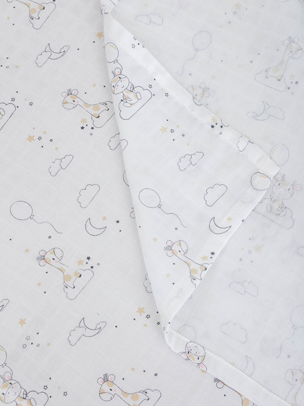 Муслиновое одеяло для мальчика 85x85 см-2