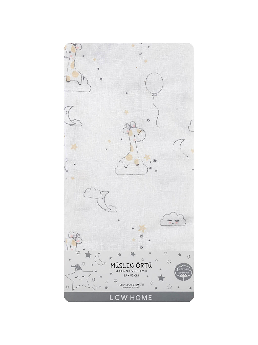 Муслиновое одеяло для мальчика 85x85 см-3