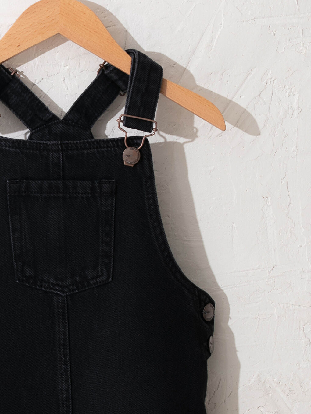 Robe Salopette en Jean pour Fille-2