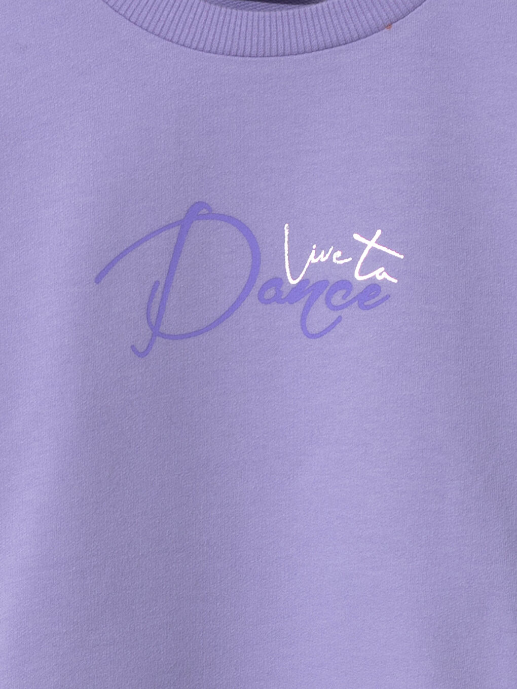 Свитшот с круглым вырезом, с принтом, с длинным рукавом, для девочек, Балет-6