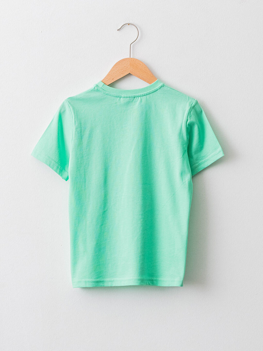 Crew Neck Printed Short Sleeve Boys' T-Shirt-1