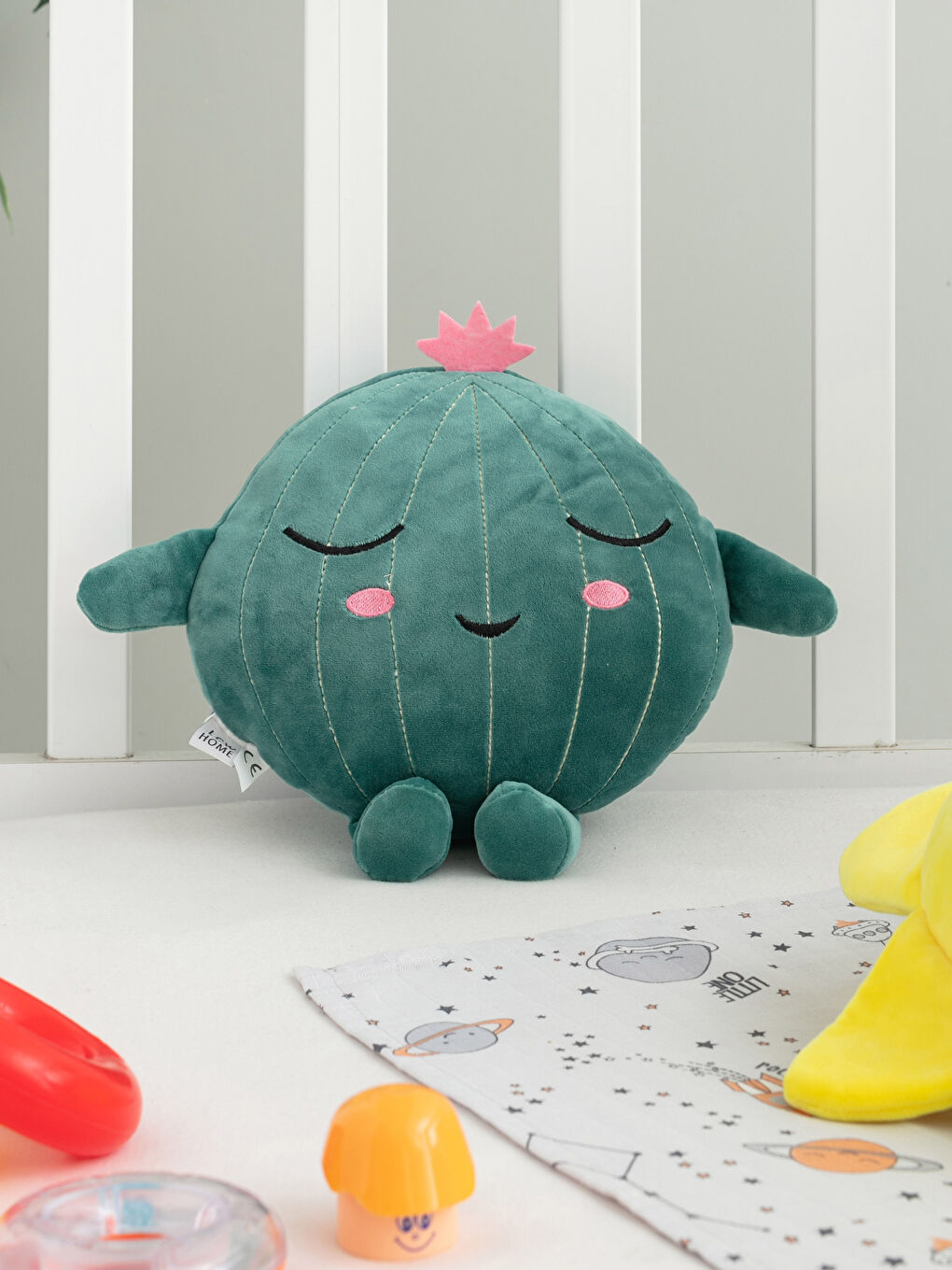 LCW HOME Baby Plush Stuffed Cactus Throw Pillow -S1BC57Z1-LRR