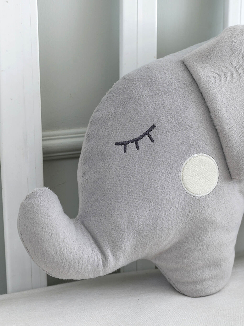 Plush Filled Elephant Cushion-2
