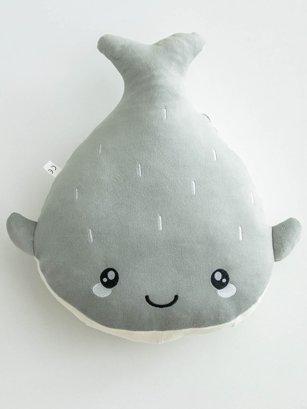 Baby Plush Stuffed Whale Throw Pillow-1
