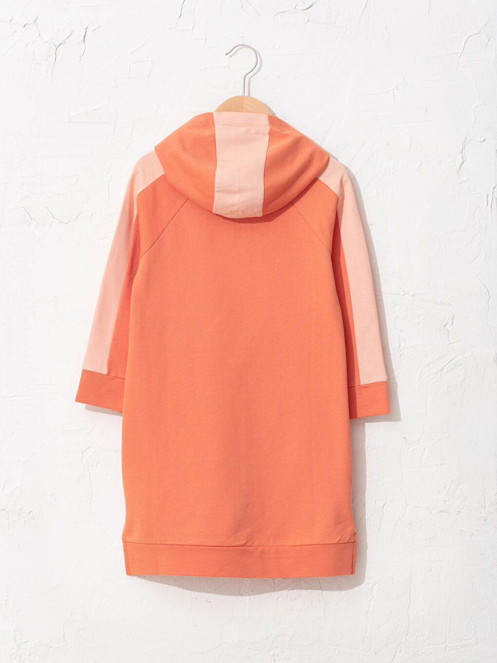 Hooded Embroidered Long Sleeve Girl Dress-1