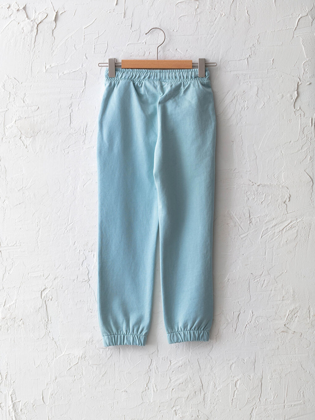 بنطلون رياضي مطبوع دمبو بخصر مطاطي للبنات-1