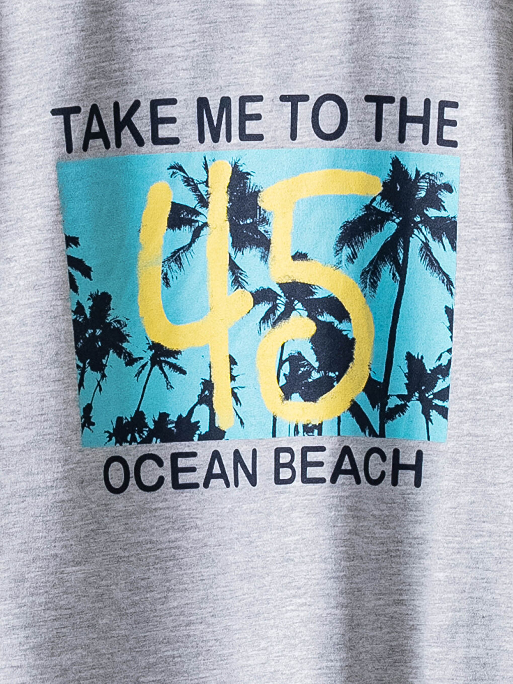 Crew Neck Printed Short Sleeve Boys' Pyjama Set-2