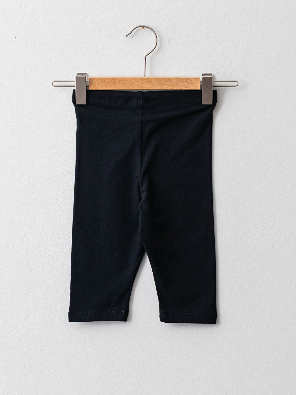 Leggings Basiques Taille Élastique Bébé Fille Longueur 3/4-1