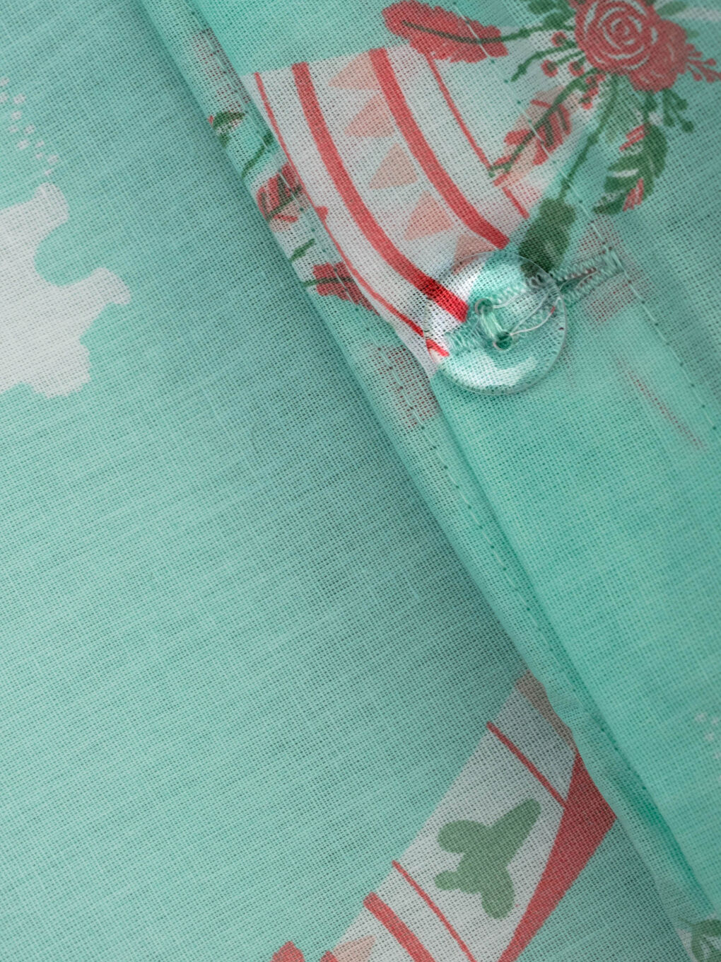 Printed Woven Baby Girl Duvet Cover Set-4