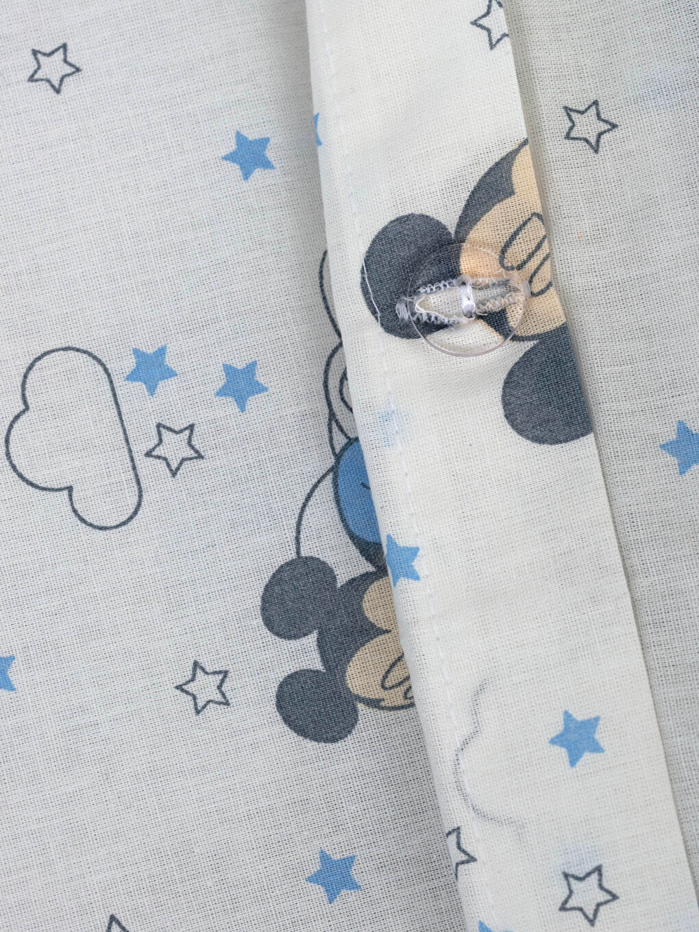 Mickey Mouse Lisanslı Erkek Bebek Dokuma Nevresim Takımı-4