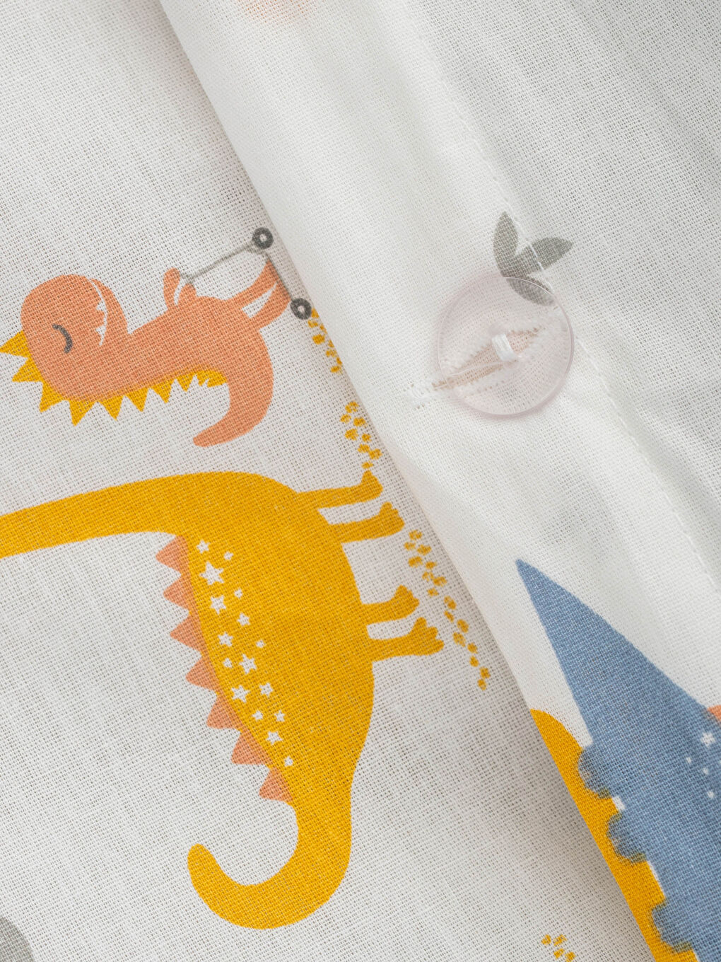 طقم غطاء لحاف أطفال منسوج مطبوع-4