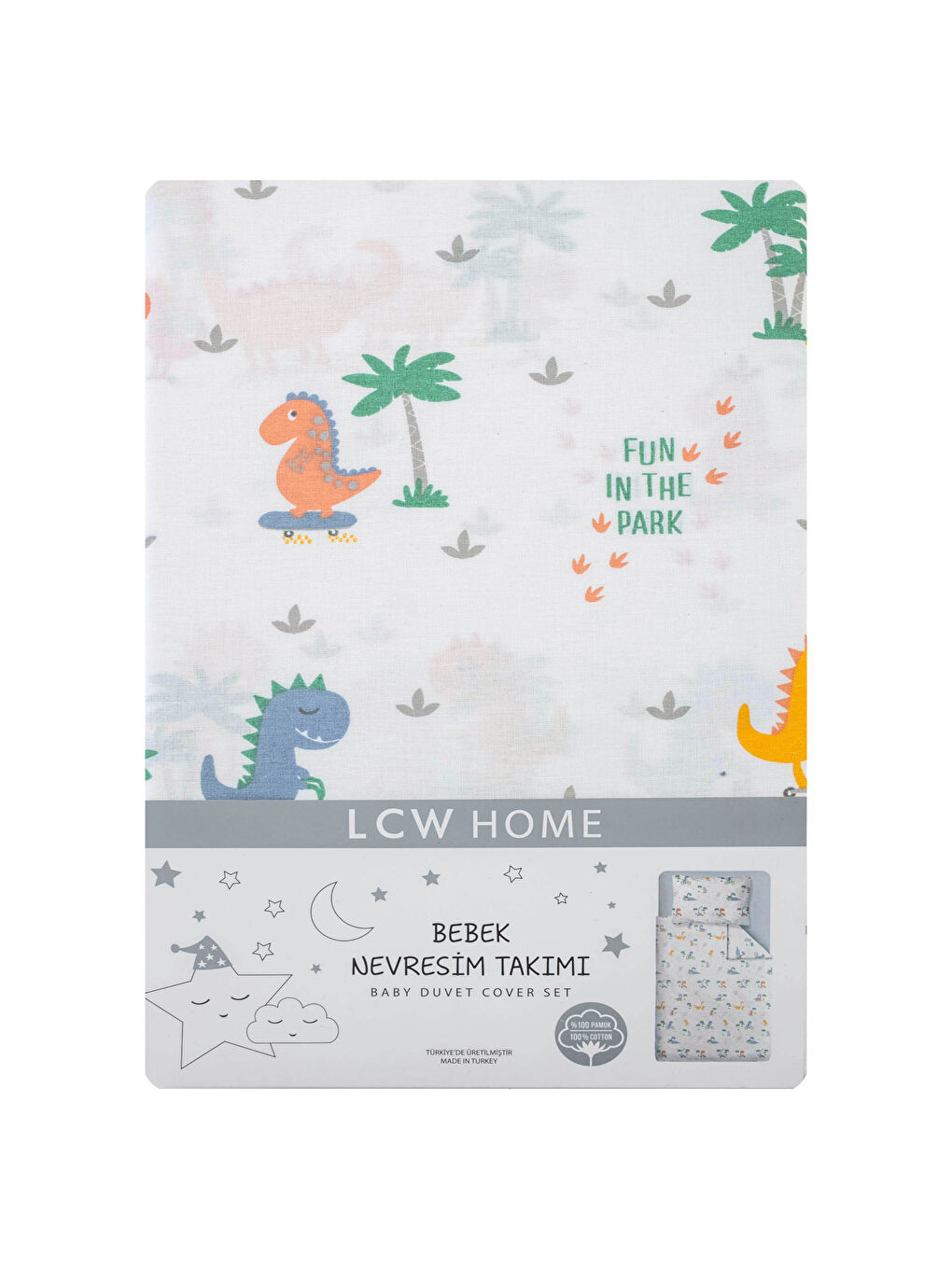 طقم غطاء لحاف أطفال منسوج مطبوع-5