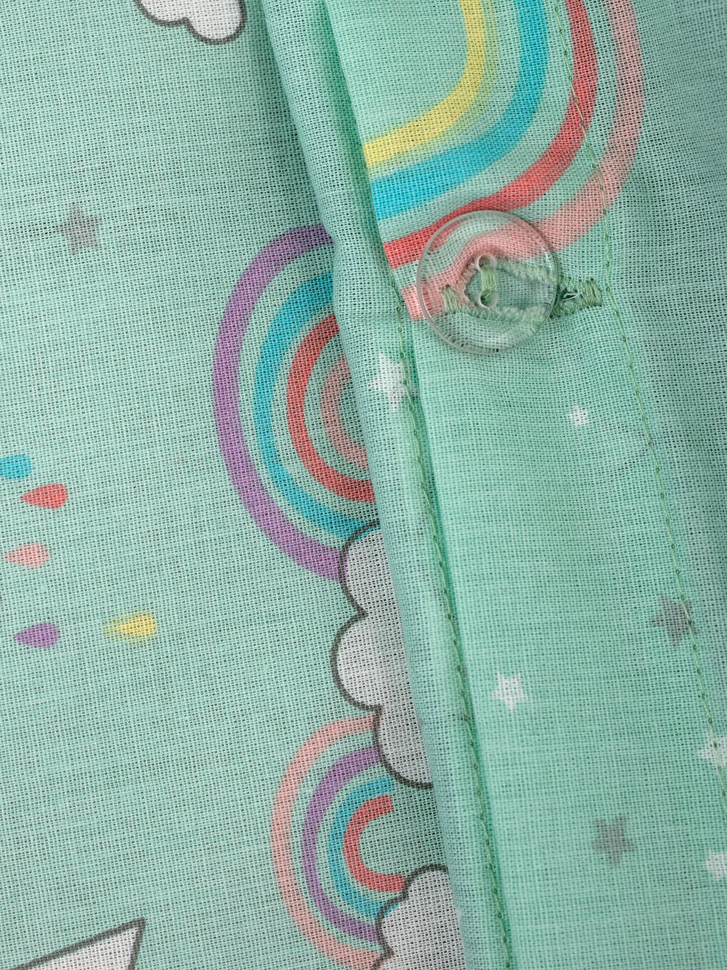 طقم غطاء لحاف أطفال منسوج مطبوع-4