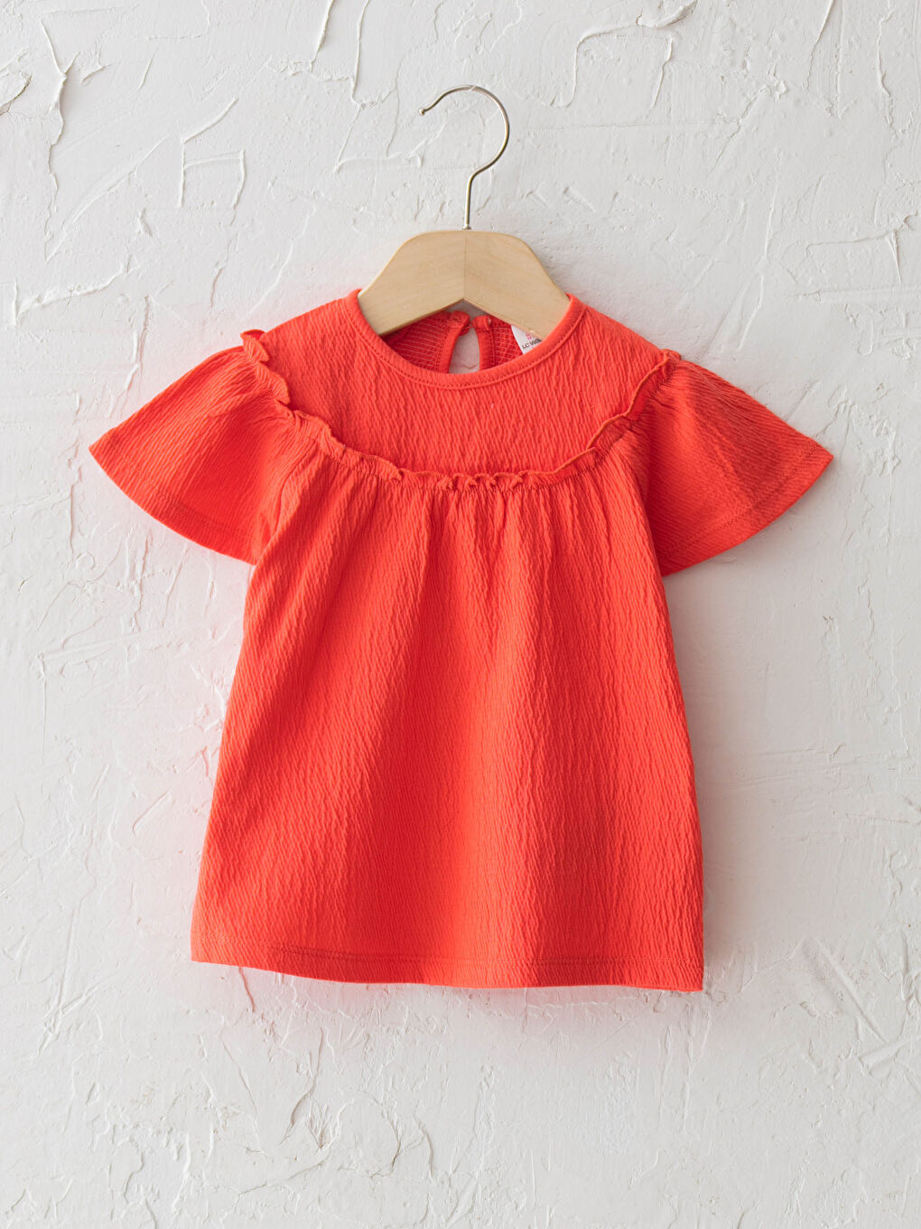LCW baby Bluza za Bebe Devojčice sa Okruglim Izrezom i Kratkim Rukavima -S1BR51Z1-GTS