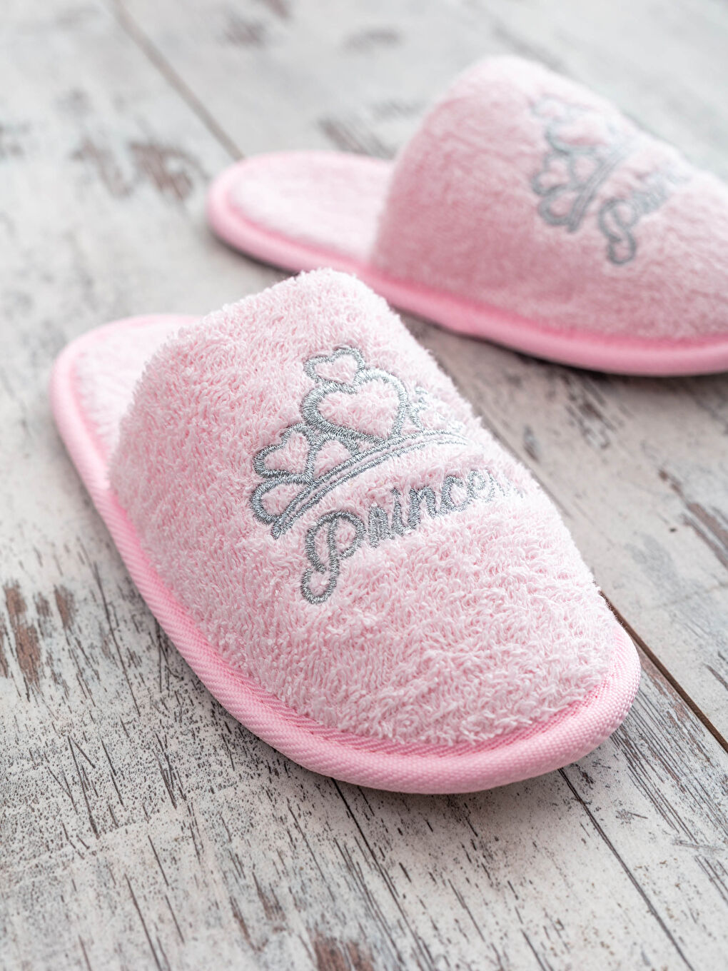 Embroidered Girls' Home Slippers-1