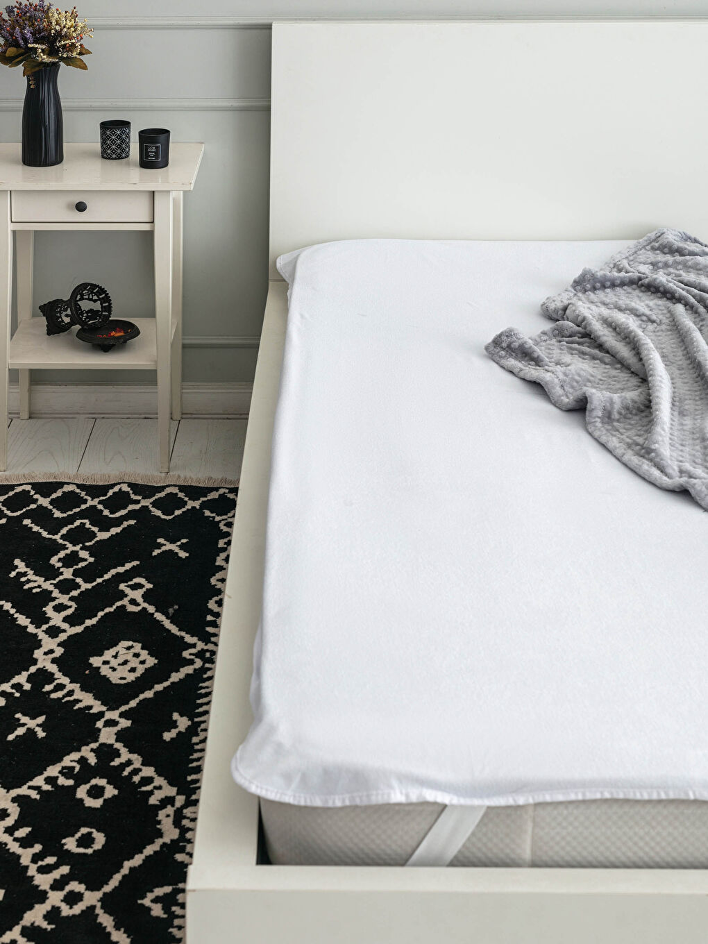 Single Bed Mattress Protector 100x200 cm