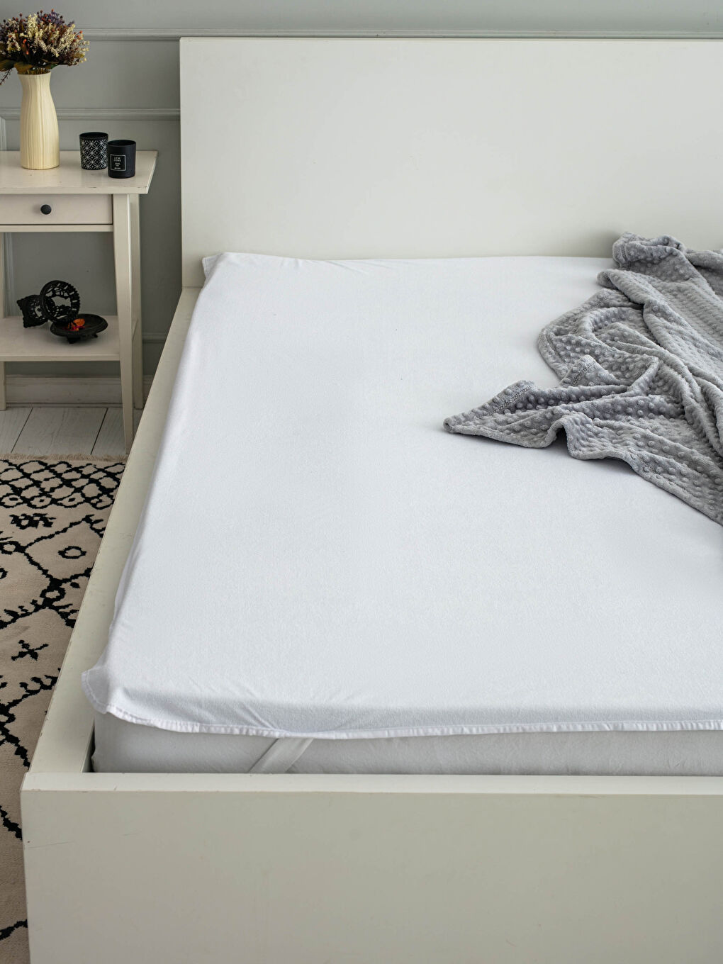 Double Mattress Protector 160x200 cm