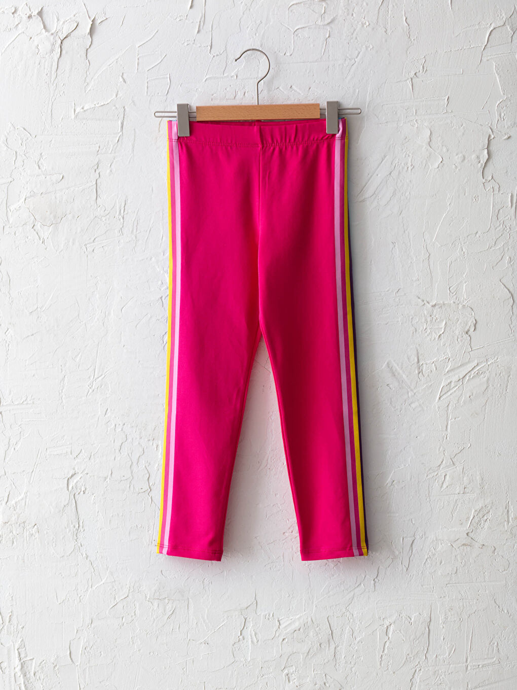 Leggings Longs En Coton Basique Pour Fille