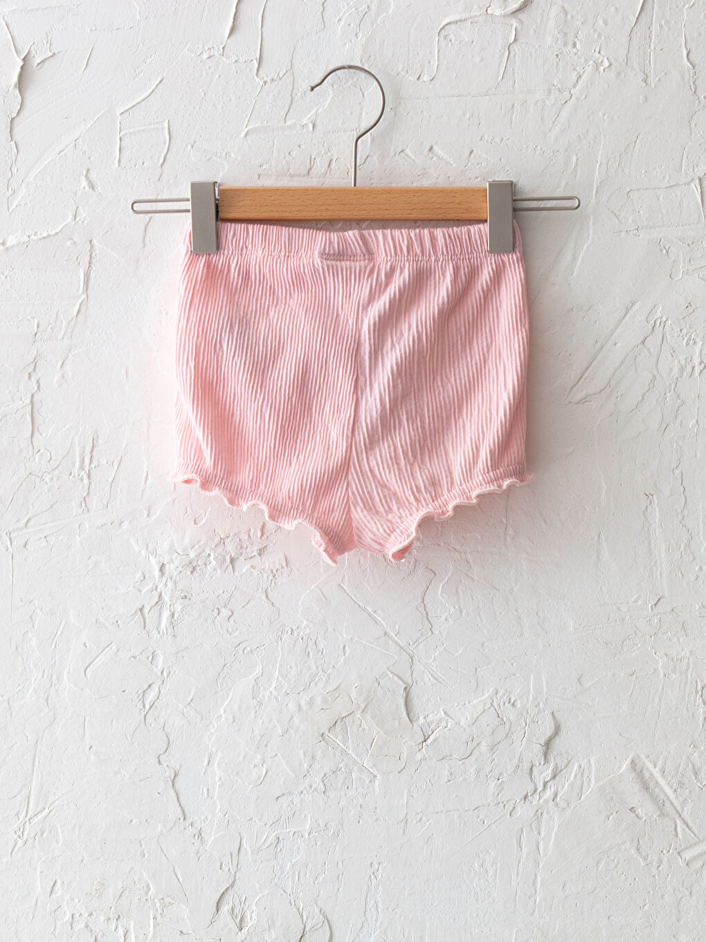 сәби қыздарға арналған серпімді белдікті шолақ шалбар-1