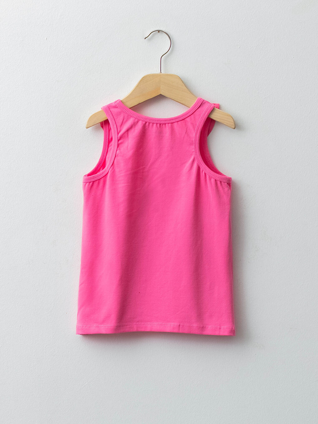 Crew Neck Basic Ruffle Detail Girl Athlete-1
