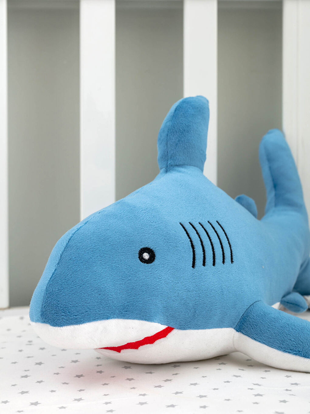 LCW HOME Shark Stuffed Plush Cushion -S1CV73Z1-RA3