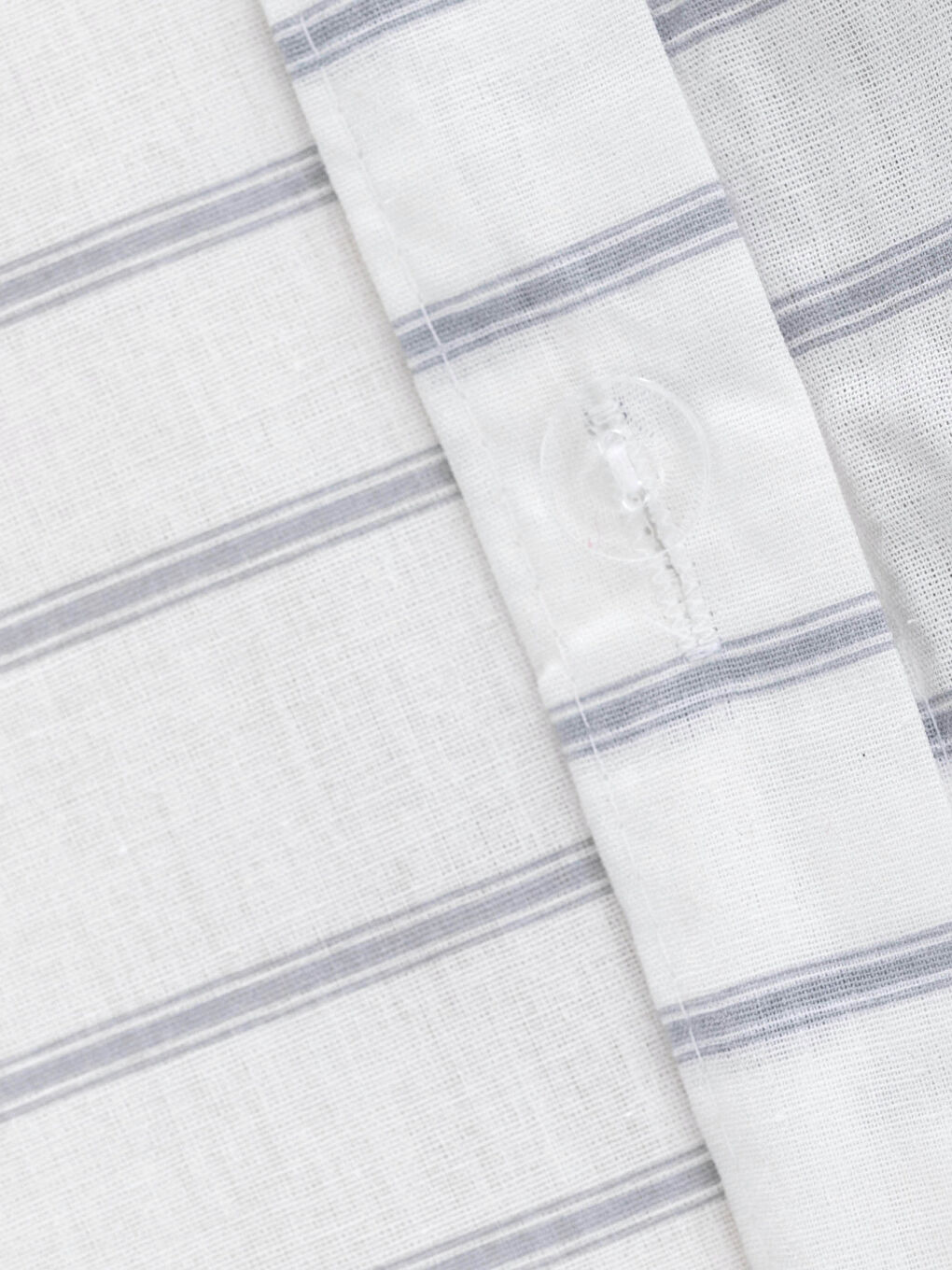 غطاء لحاف مزدوج مخطط وجهين وكيس مخدة-5