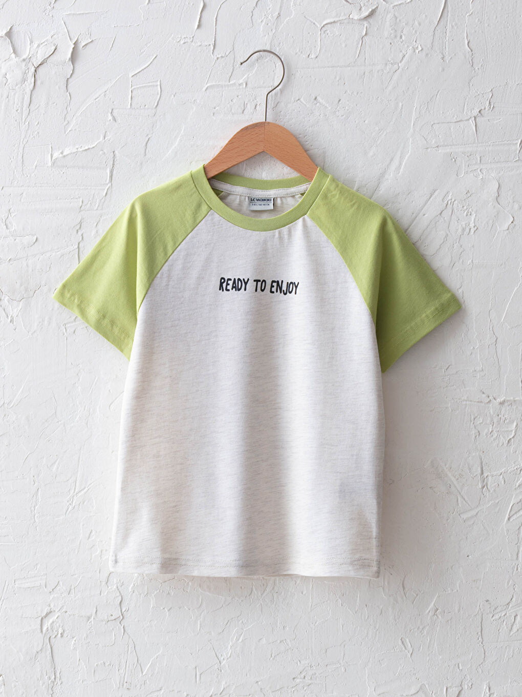 Crew Neck Printed Short Sleeve Boys' T-Shirt