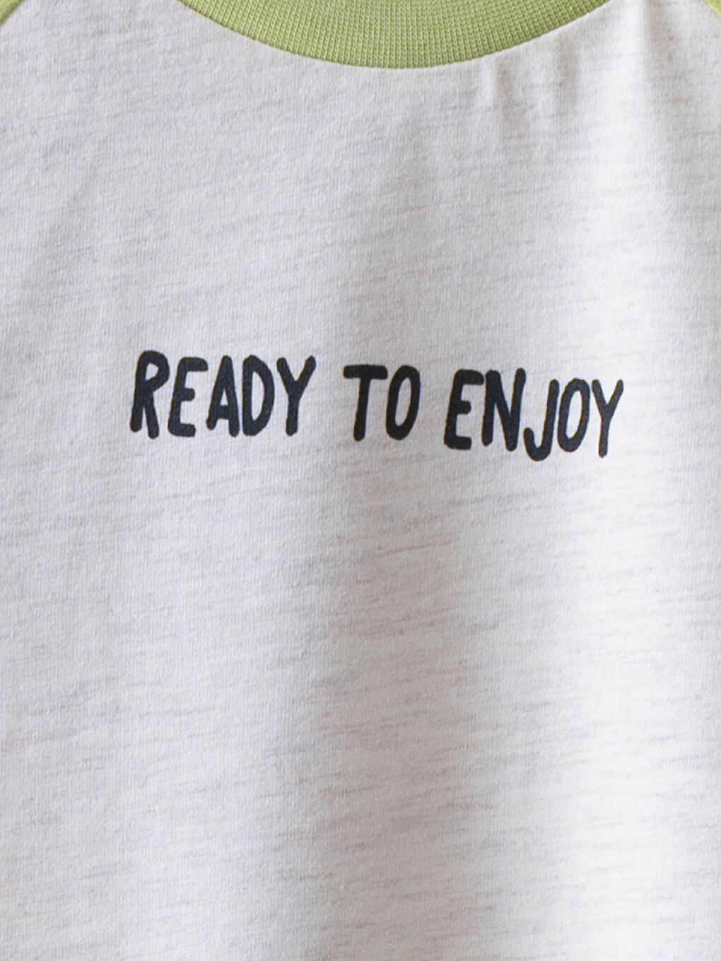 Crew Neck Printed Short Sleeve Boys' T-Shirt-2