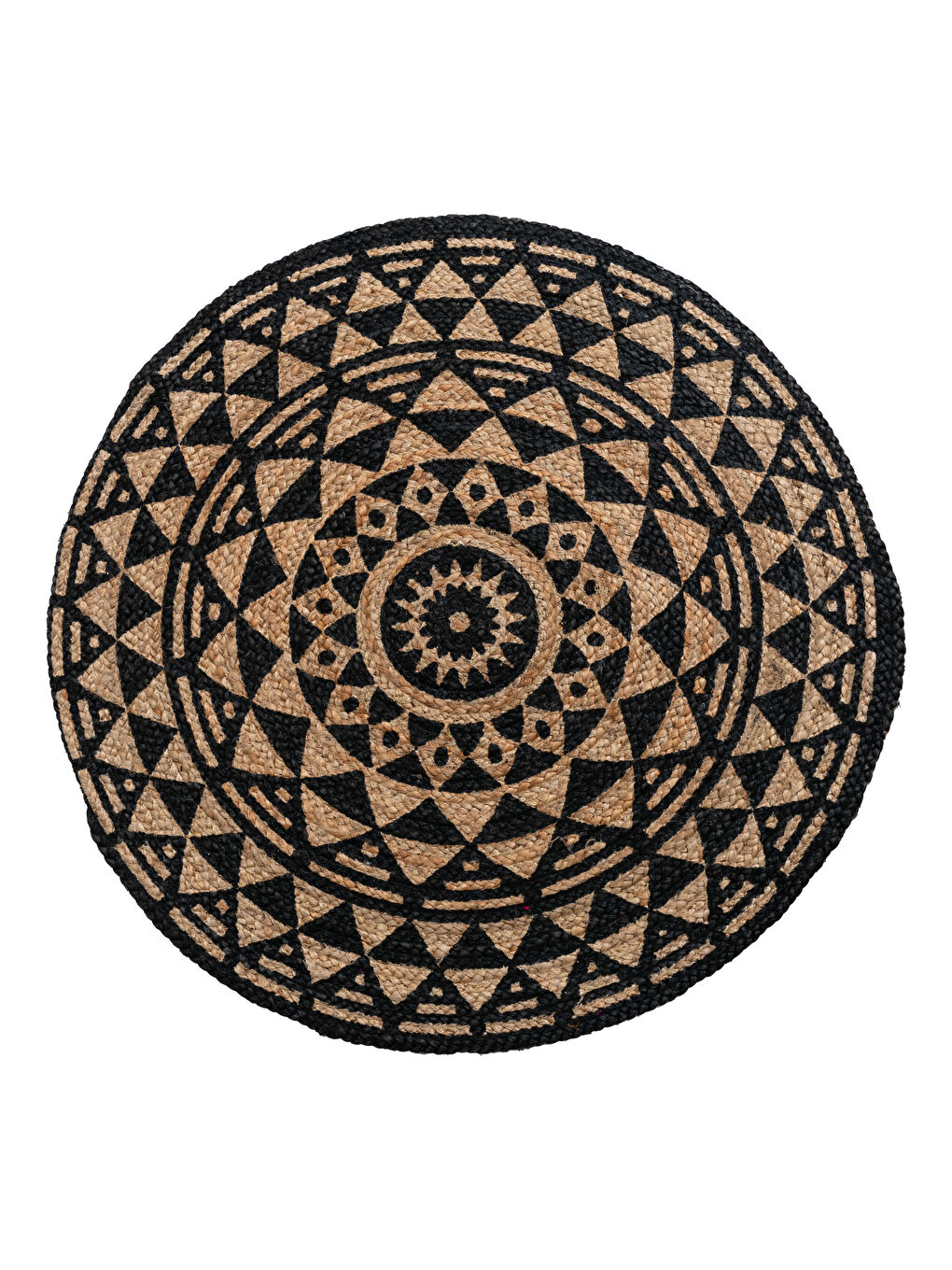 LCW HOME Figured Round Jute Carpet 90x90 Cm -S1DQ21Z8-LQJ