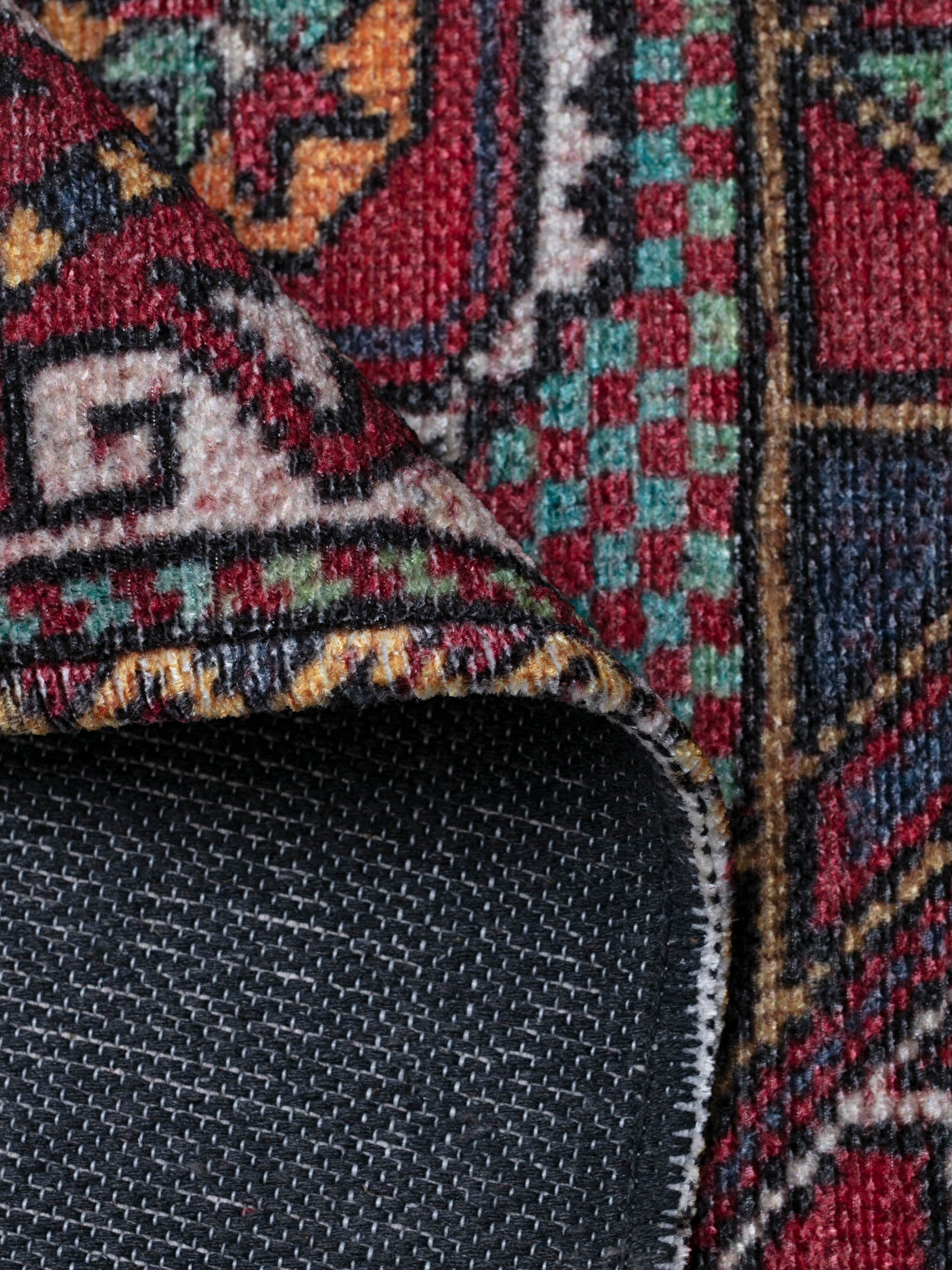 Karışık Baskılı Motto Halı  120x180 cm-2