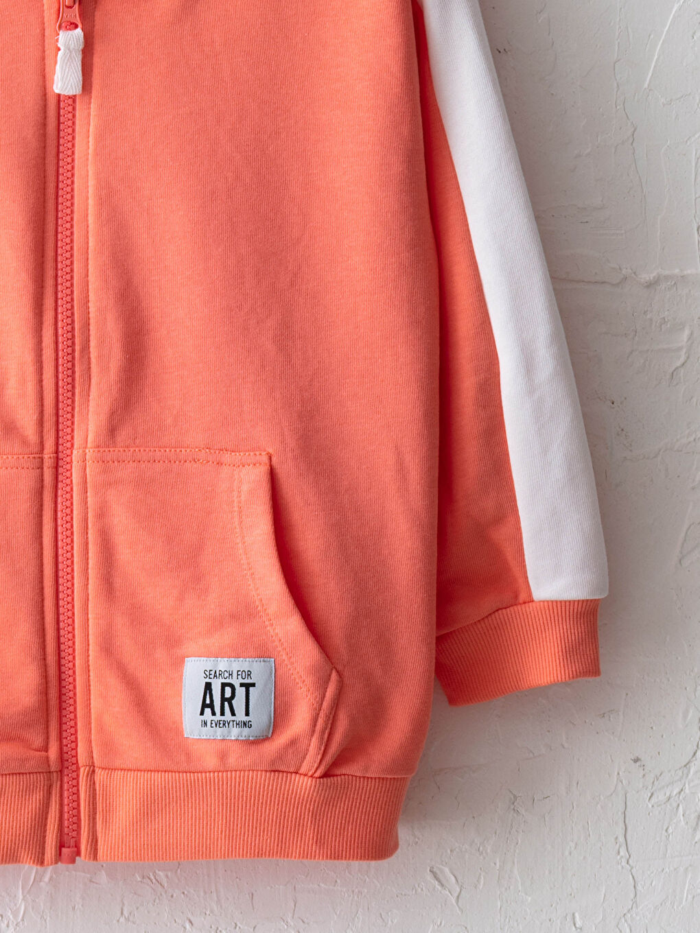 Қыздарға арналған капюшонды ұзын жеңді сыдырмалы свитшот-2