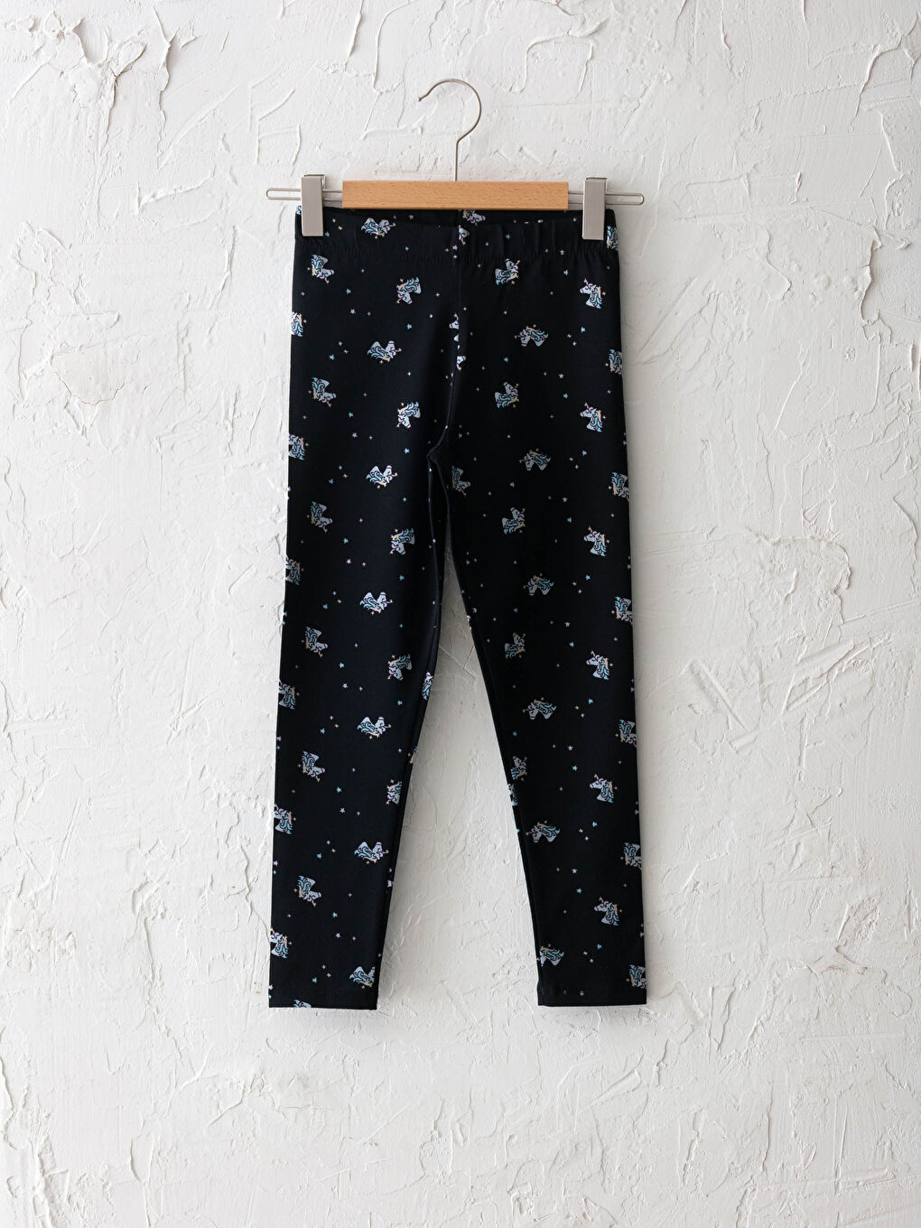 Довгі легінси з принтом для дівчат з бавовни