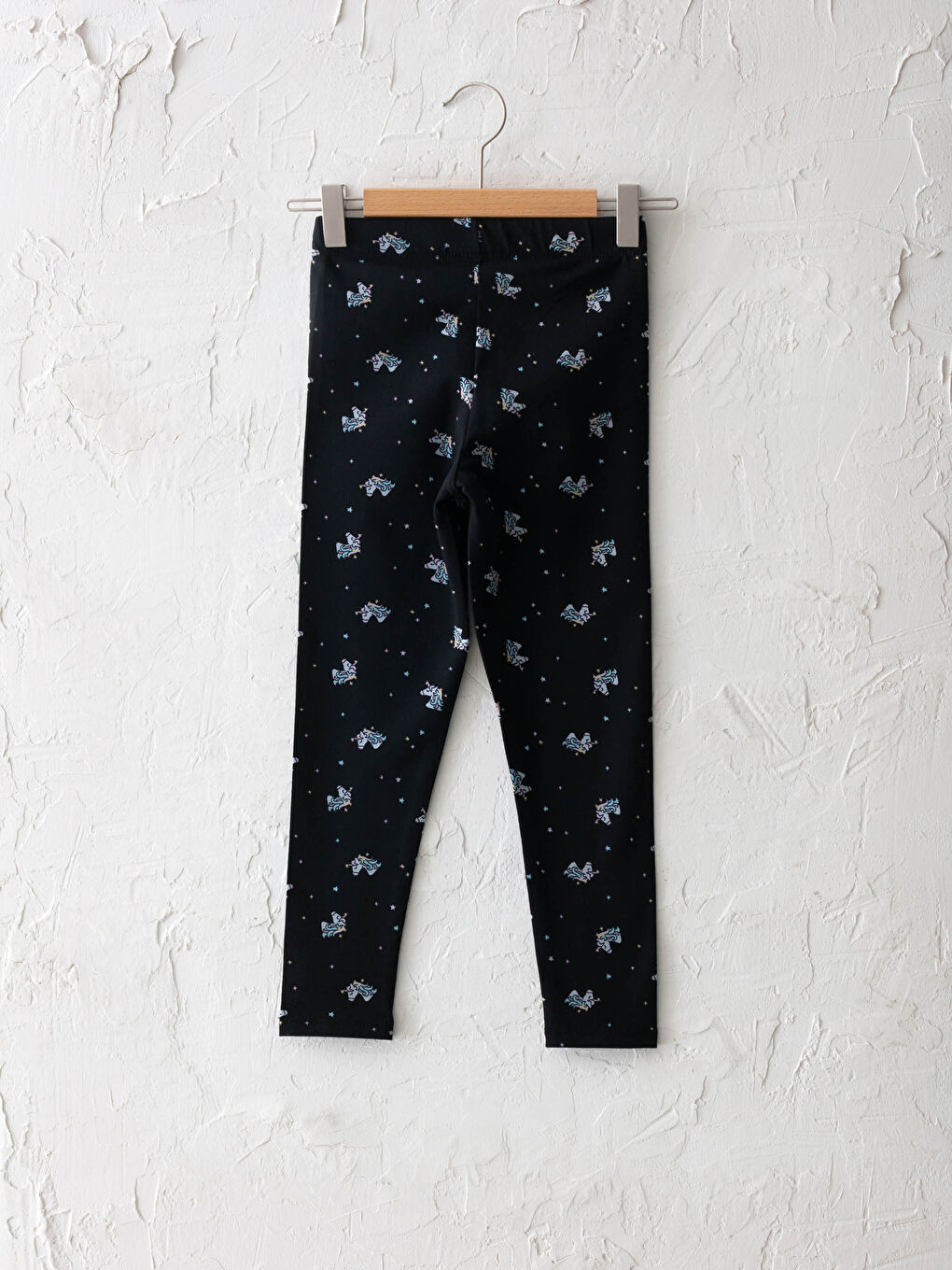 Довгі легінси з принтом для дівчат з бавовни-1