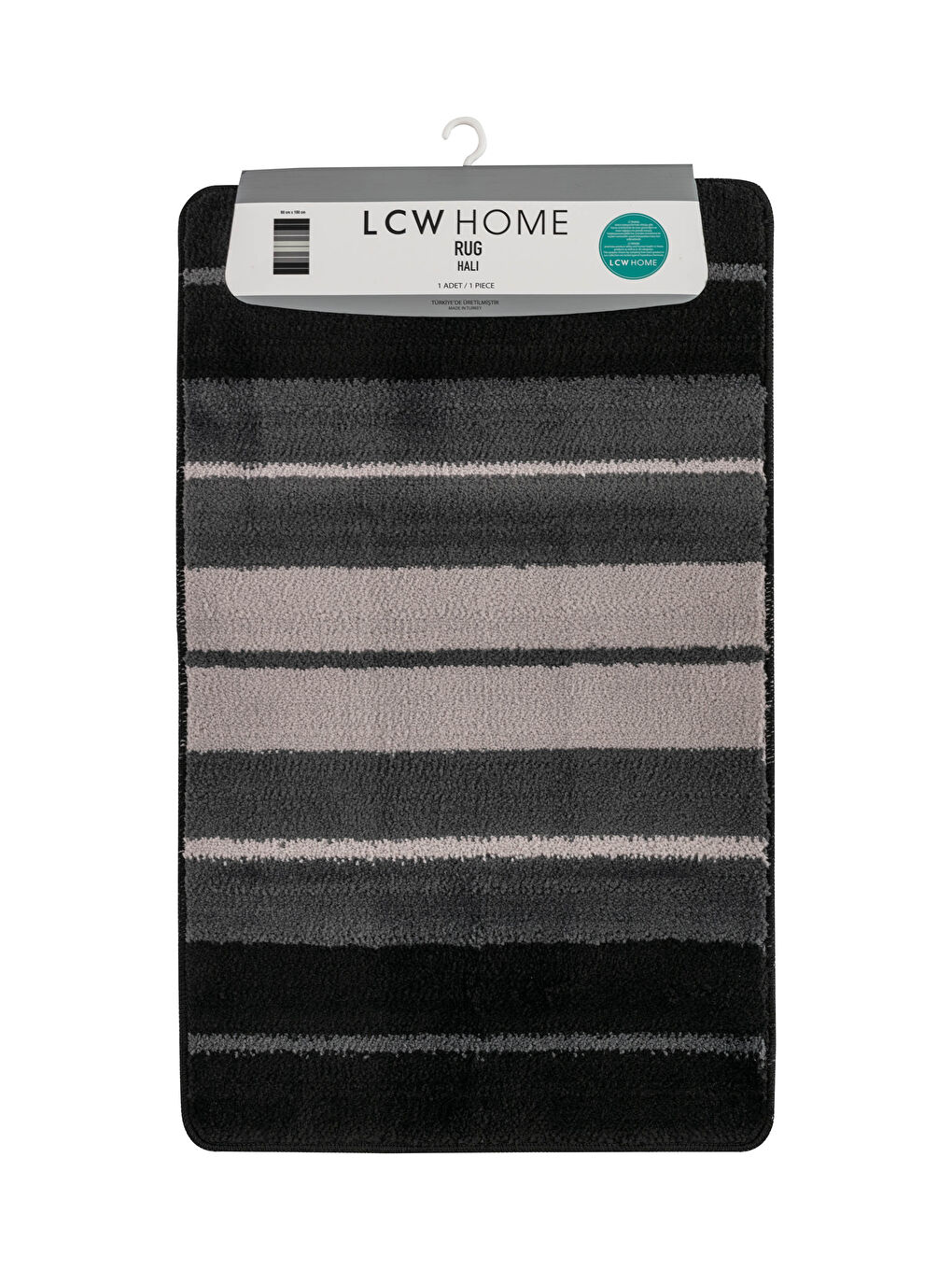Patterned Bath Mat 60x100 Cm -S1ED22Z8-LRW