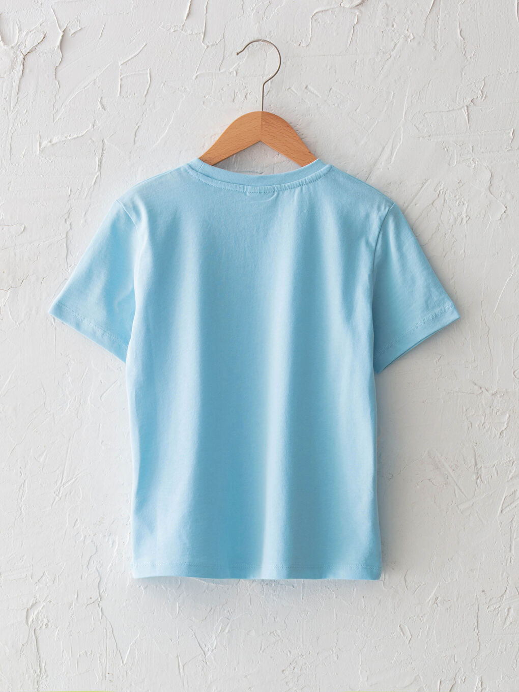 Mavi Bisiklet Yaka Basic Kısa Kollu Erkek Çocuk Tişört-1