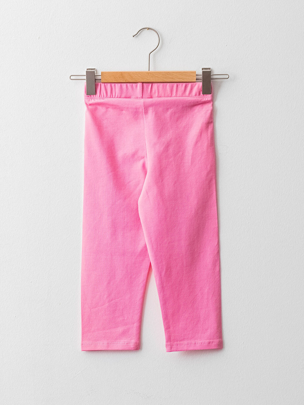 Leggings 3/4 Longueur en Coton Imprimé à Taille Élastique pour Fille-1