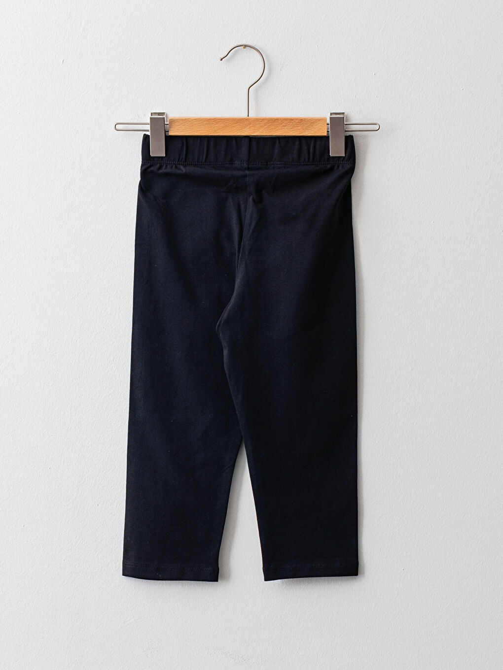 Leggings 3/4 Longueur en Coton Imprimé à Taille Élastique pour Fille-1