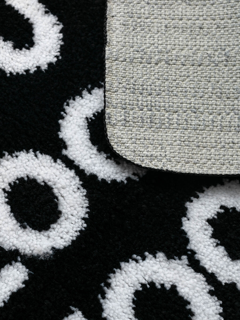 Gri Slogan Baskılı Banyo Paspası 50x80 cm-2