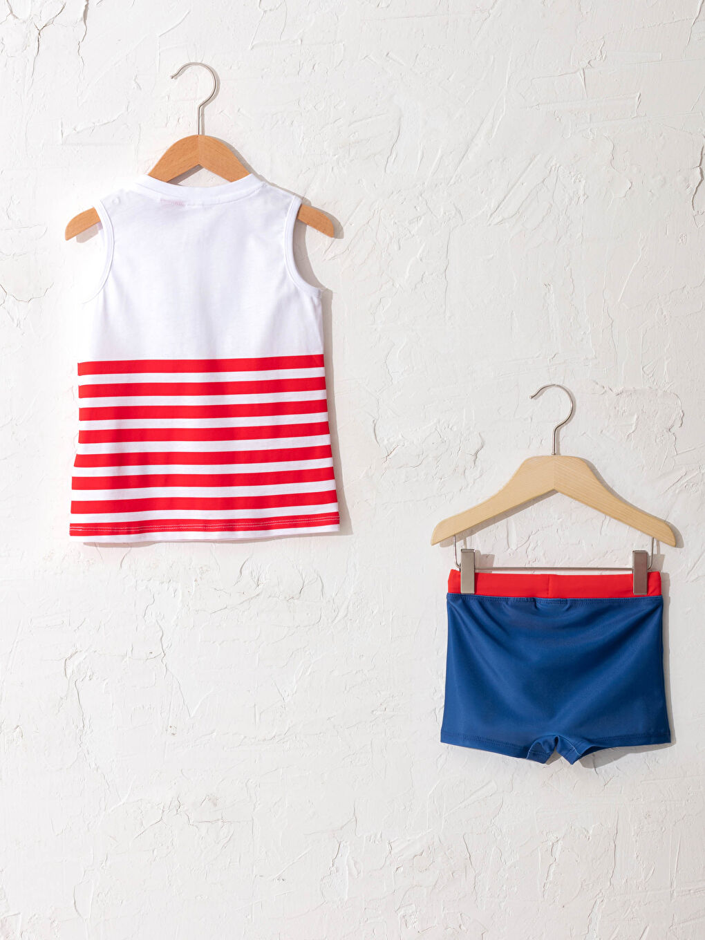 Baby Boy Mickey Mouse Printed Swimming Suit-1