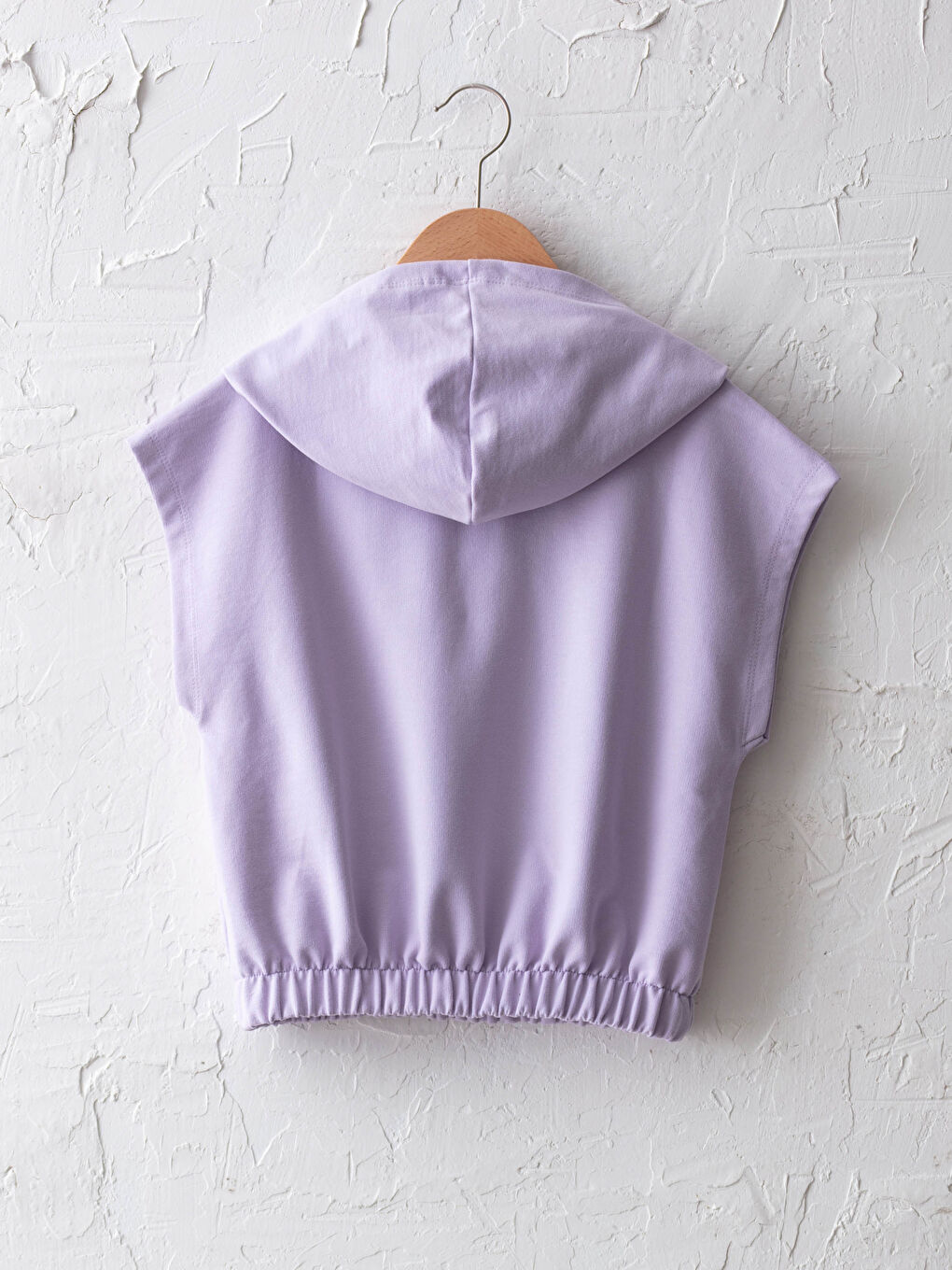 Hooded Printed Girls' Sweatshirt-1