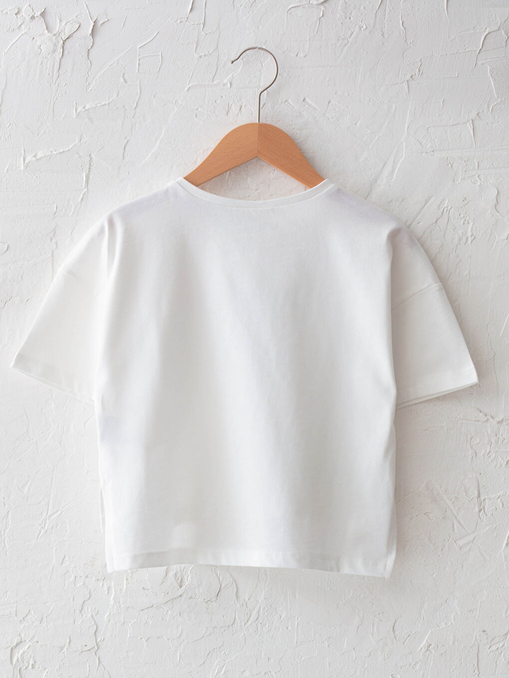 Crew Neck Scorpion Zodiac Printed Short Sleeve Girls T-Shirt-1